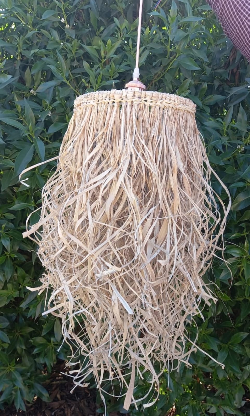 Lámpara Fibras Naturales